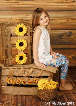 Kindergarten Foto Motiv Nr.1 mit dem Thema: Blumen 2